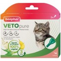 VETOPURE Pipette répulsives antiparasitaires CHATON BEAPHAR