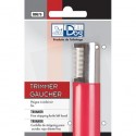 Trimmer FIN 19 dents Rouge  GAUCHER