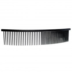 Peigne LAITON Noir COURBE 19 cm