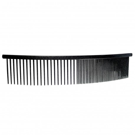 Peigne LAITON Noir COURBE 19 cm