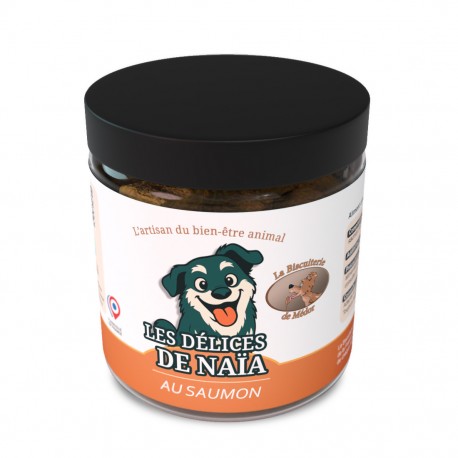 DELICES AU SAUMON 100 Grs Biscuiterie de Médor