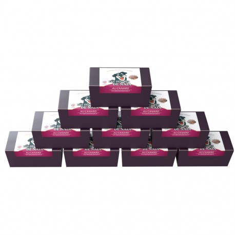 DELICES DE CANARD - Lot de 10 mini ballotins x 40 gr Biscuiterie de Médor
