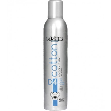 DEODORANT Spray COTTON D4 300 ml PETSHINE
