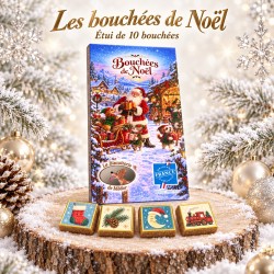 BOUCHEES DE NOËL Etui 10 friandises