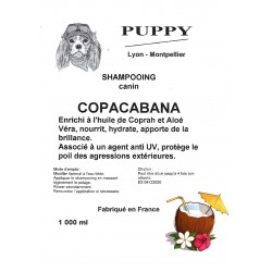 Shampooing COPACABANA PUPPY
